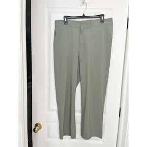 Athleta Tribeca Utility Crop Wide Leg Lightweight Pocket Pants